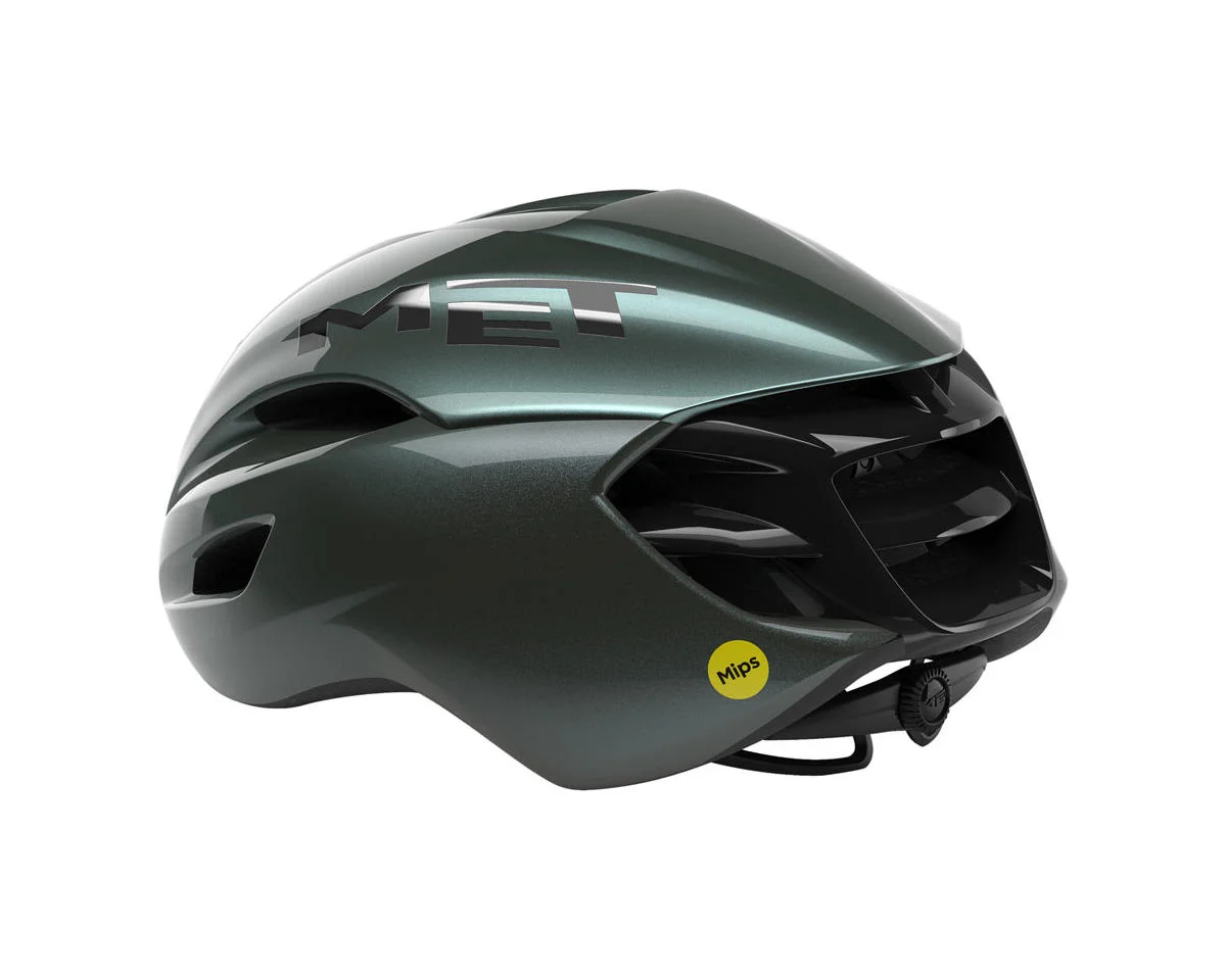 Met Manta MIPS Helmet (Hyper Teal Glossy) (L) - view 2